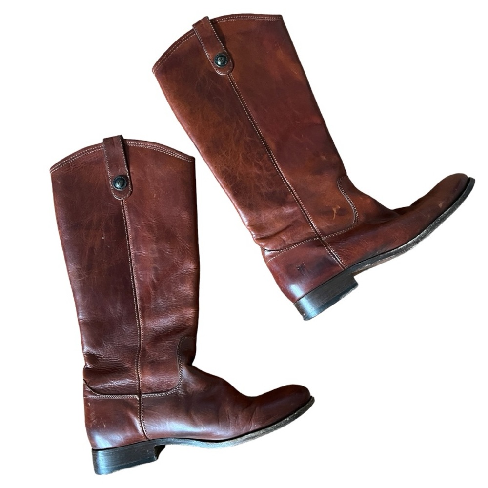 FRYE Melissa leather boots